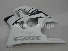 Cargar imagen en el visor de la galería, Matte Black and White Factory Style - CBR600 F3 97-98 Fairing Kit