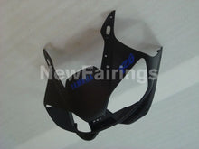 Cargar imagen en el visor de la galería, Matte Black with Blue Decals Factory Style - YZF-R6 98-02 Fairing Kit