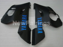 Cargar imagen en el visor de la galería, Matte Black with Blue Decals Factory Style - YZF-R6 98-02 Fairing Kit
