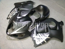 Cargar imagen en el visor de la galería, Matte Black with silver decals Factory Style - GSX1300R Hayabusa 99-07 Fairing Kit