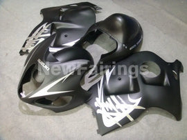 Matte Black with silver decals Factory Style - GSX1300R Hayabusa 99-07 Fairing Kit