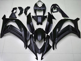 Matte Black without stickers Factory Style - NINJA ZX-10R 16-20 Fairing Kit