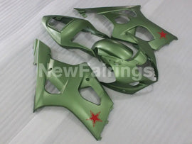 Matte Green Factory Style - GSX-R1000 03-04 Fairing Kit
