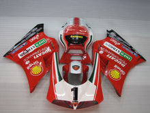 Cargar imagen en el visor de la galería, Number 1 Red and White Shell - Ducati 748/916/996/998 96-02 Fairing Kit (Single Passenger Seat)