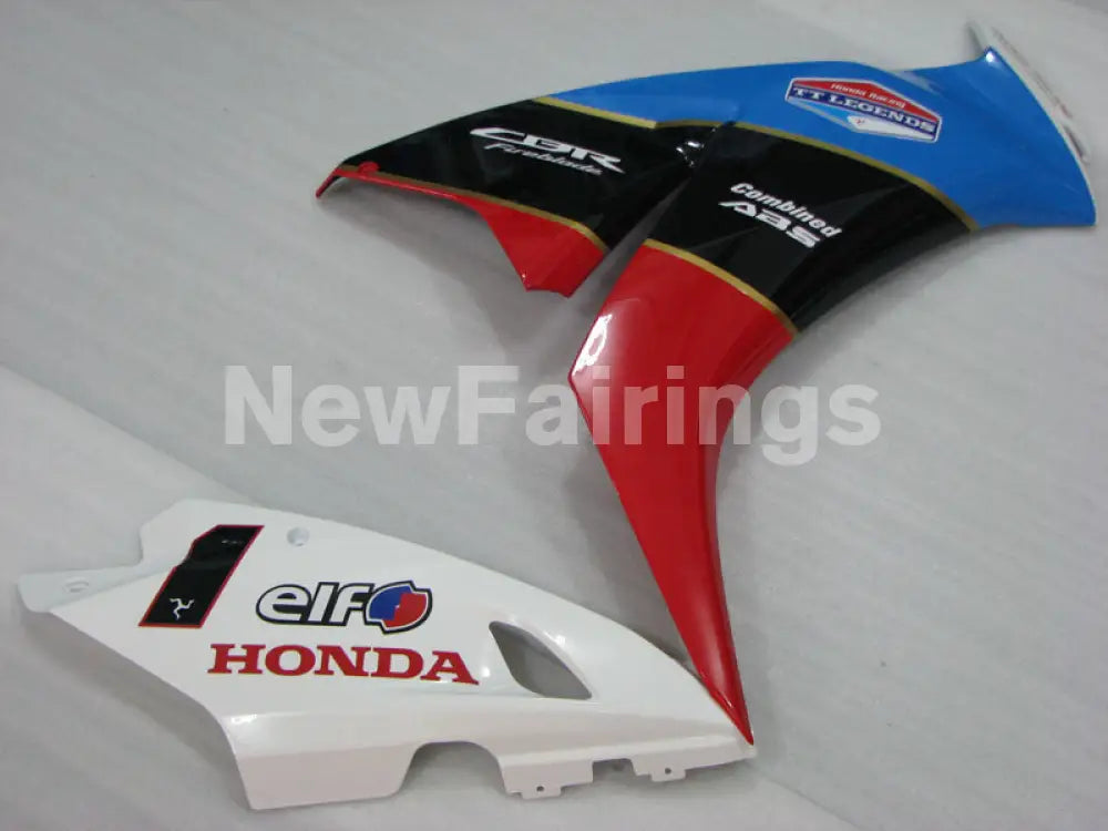 Number 1 White and Blue Red MOTUL - CBR1000RR 12-16 Fairing Kit