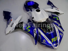 Cargar imagen en el visor de la galería, Number 19 White and Blue Black Monster - YZF-R1 04-06 Fairing Kit