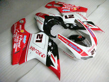 Cargar imagen en el visor de la galería, Number 21 Red and White Black Star - Ducati 1098 07-11 Fairing Kit