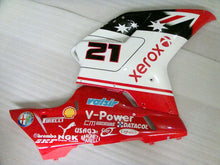 Cargar imagen en el visor de la galería, Number 21 Red and White Black Star - Ducati 1098 07-11 Fairing Kit