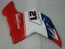 Cargar imagen en el visor de la galería, Number 21 Red and White Black Star - Ducati 848/1098/1198 07-11 Fairing Kit