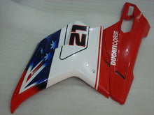 Cargar imagen en el visor de la galería, Number 21 Red and White Black Star - Ducati 848/1098/1198 07-11 Fairing Kit