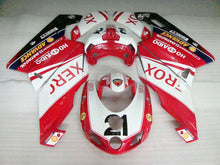 Cargar imagen en el visor de la galería, Number 21 Red and White Black Xerox - Ducati 749/999 05-06 Fairing Kit (Single Passenger Seat)