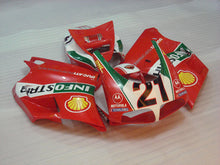 Cargar imagen en el visor de la galería, Number 21 Red and White Shell - Ducati 748/916/996/998 96-02 Fairing Kit (Single Passenger Seat)