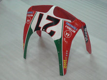 Cargar imagen en el visor de la galería, Number 21 Red and White Shell - Ducati 748/916/996/998 96-02 Fairing Kit (Single Passenger Seat)