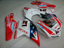 Cargar imagen en el visor de la galería, Number 21 Red and White Star - Ducati 1098 07-11 Fairing Kit