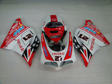 Cargar imagen en el visor de la galería, Number 21 Red and White XEROX - Ducati 748/916/996/998 96-02 Fairing Kit (Single Passenger Seat)