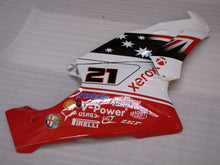 Cargar imagen en el visor de la galería, Number 21 Red and White Xerox - Ducati 749/999 03-04 Fairing Kit (Single Passenger Seat)