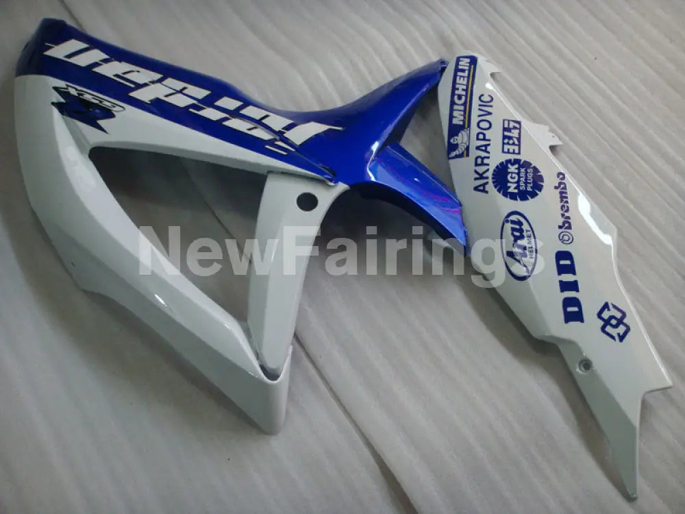 Number 23 White and Blue Jordan - GSX-R750 08-10 Fairing Kit