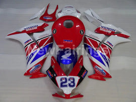 Number 23 White and Red Blue MOTUL - CBR1000RR 12-16 Fairing Kit