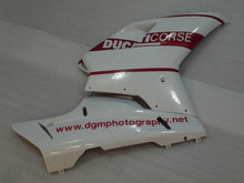 Cargar imagen en el visor de la galería, Number 410 White and Red Factory Style - Ducati 848/1098/1198 07-11 Fairing Kit