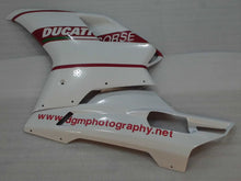 Cargar imagen en el visor de la galería, Number 410 White and Red Factory Style - Ducati 848/1098/1198 07-11 Fairing Kit