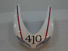Cargar imagen en el visor de la galería, Number 410 White and Red Factory Style - Ducati 848/1098/1198 07-11 Fairing Kit