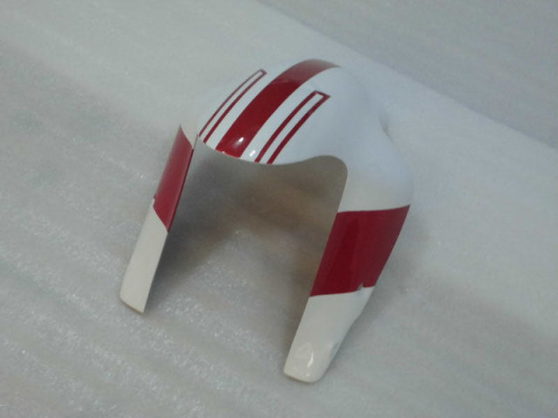Number 410 White and Red Factory Style - Ducati 848/1098/1198 07-11 Fairing Kit