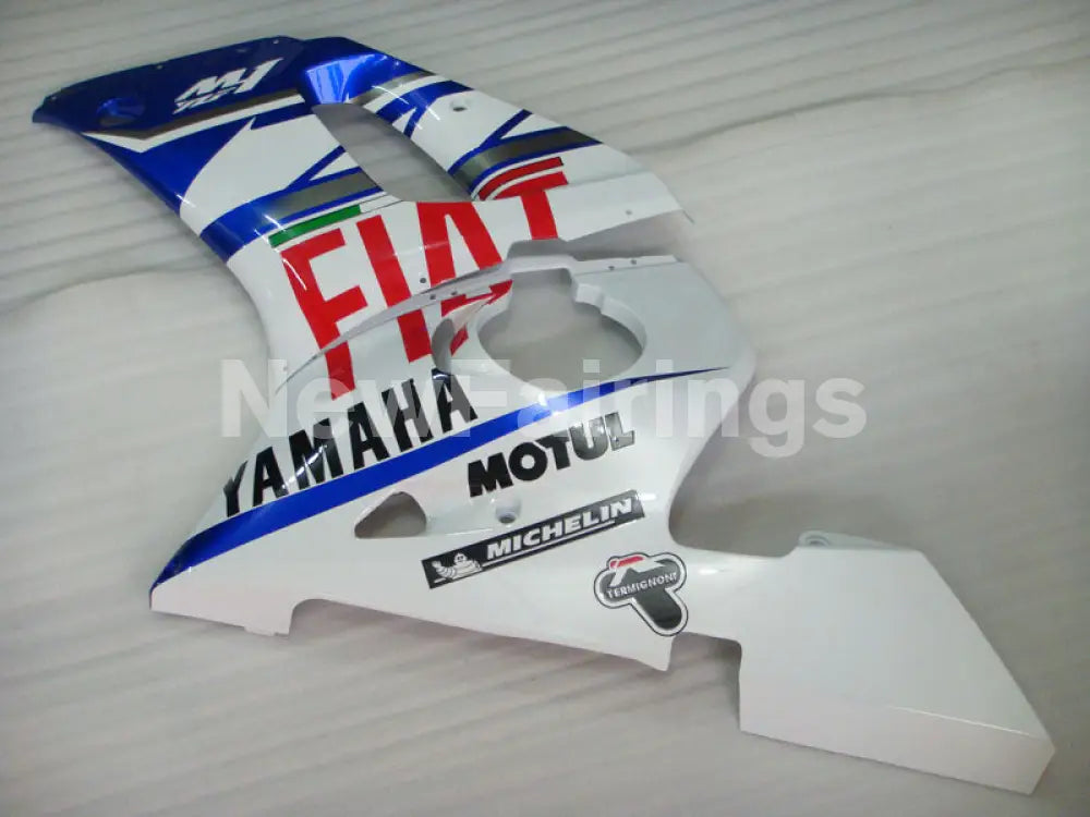 Number 46 Blue and White FIAT - YZF-R6 98-02 Fairing Kit
