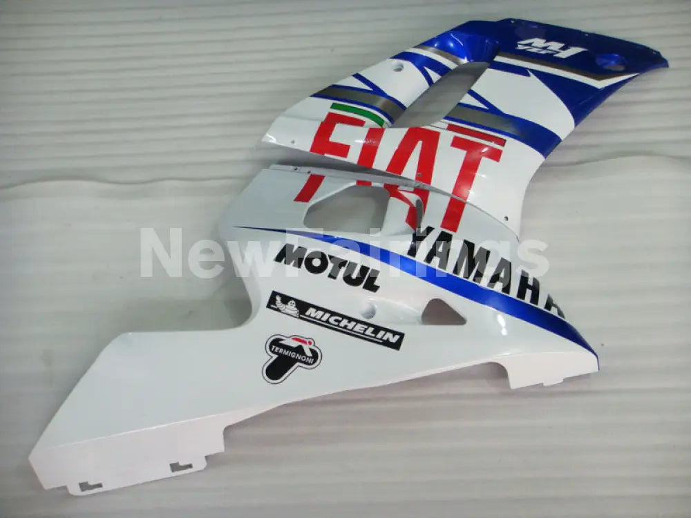 Number 46 Blue and White FIAT - YZF-R6 98-02 Fairing Kit