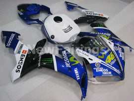 Number 46 White and Blue Black Monster - YZF-R1 04-06 Fairing Kit