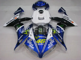 Number 46 White and Blue Black Monster - YZF-R1 04-06 Fairing Kit