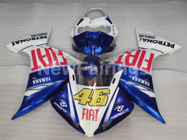 Number 46 White and Blue FIAT - YZF-R1 09-11 Fairing Kit