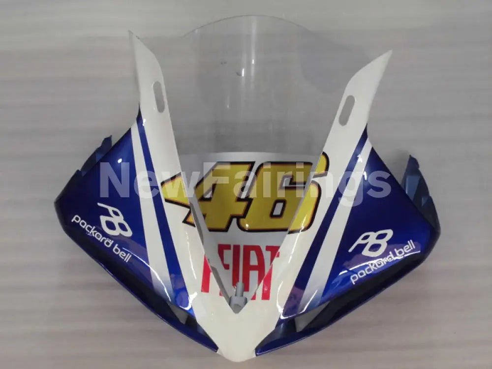 Number 46 White and Blue FIAT - YZF-R1 09-11 Fairing Kit