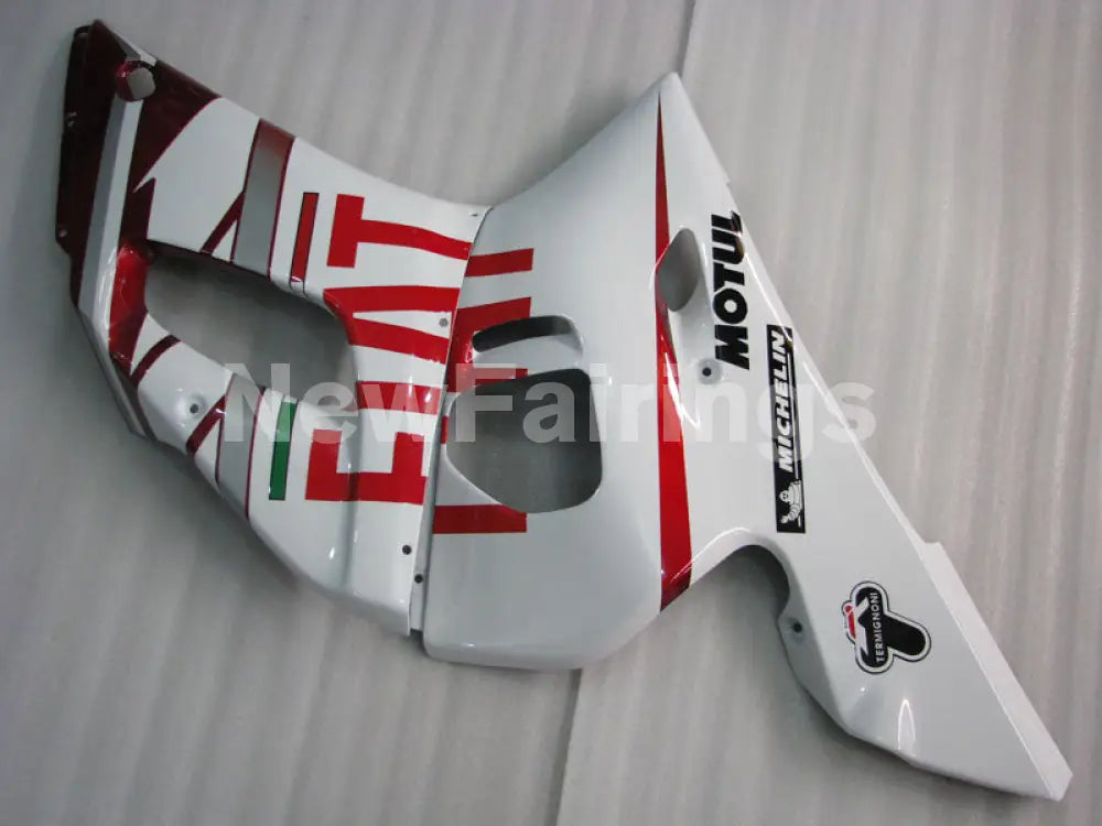 Number 46 White and Red FIAT - YZF-R6 98-02 Fairing Kit