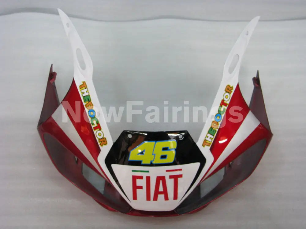 Number 46 White and Red FIAT - YZF-R6 98-02 Fairing Kit