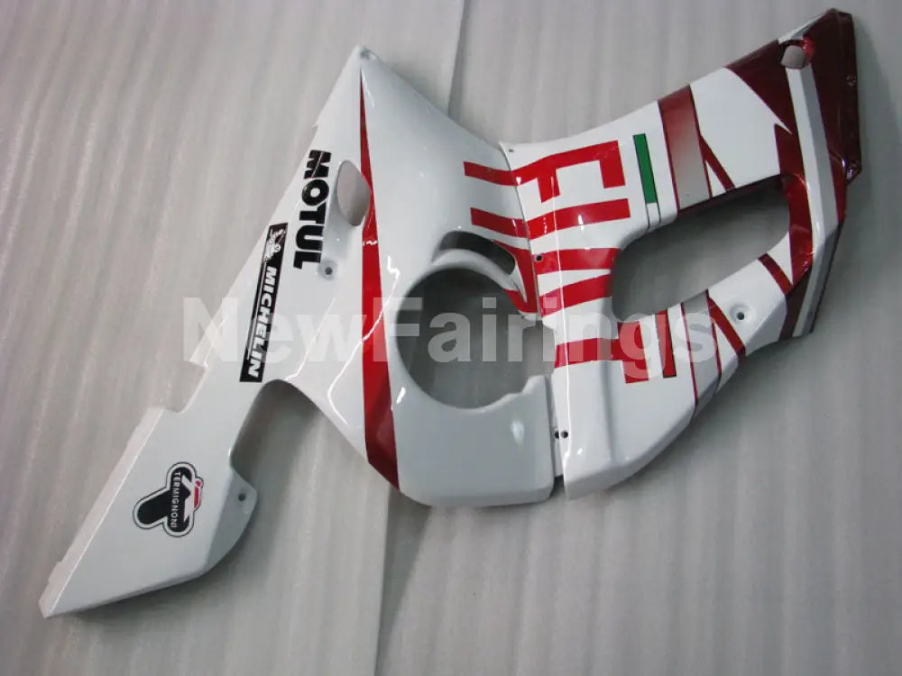 Number 46 White and Red FIAT - YZF-R6 98-02 Fairing Kit