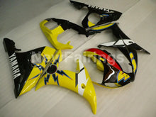 Cargar imagen en el visor de la galería, Number 46 Yellow and Black Sun Moon - YZF-R6 05 Fairing Kit