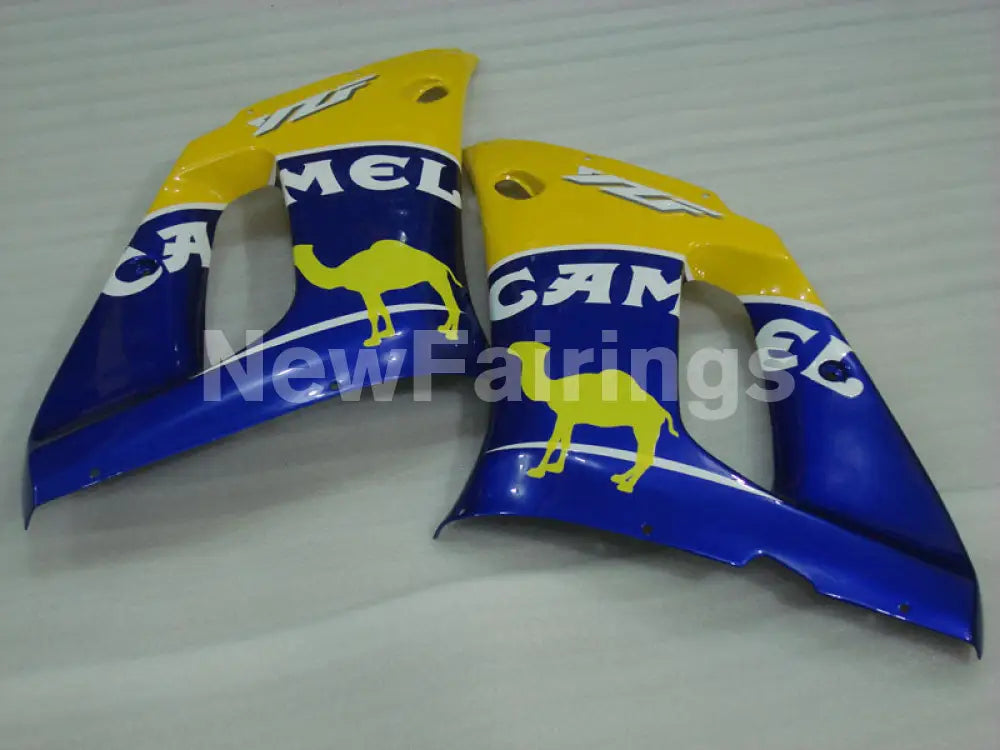 Number 46 Yellow Blue Camel - YZF-R6 98-02 Fairing Kit