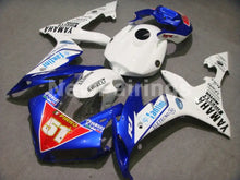 Cargar imagen en el visor de la galería, Number 51 White and Blue PIRELLI - YZF-R1 04-06 Fairing Kit