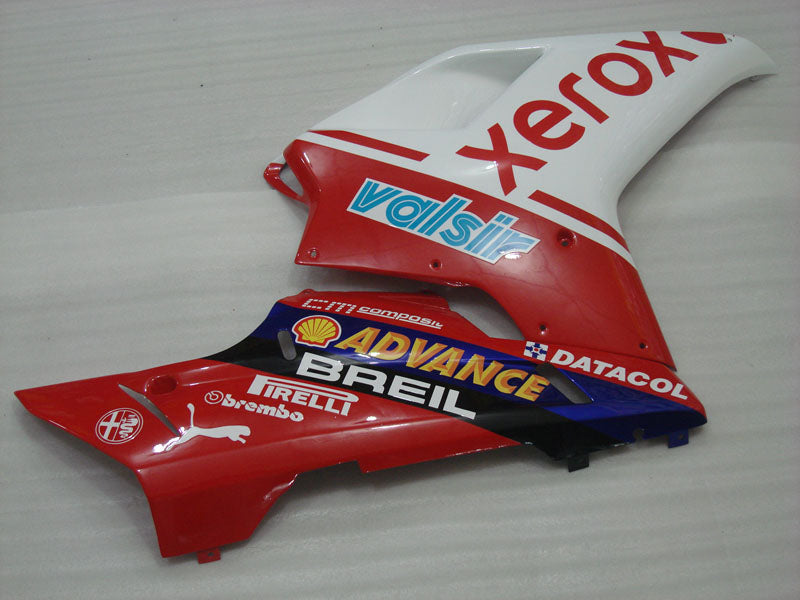Number 59 Red and White Xerox - Ducati 848/1098/1198 07-11 Fairing Kit