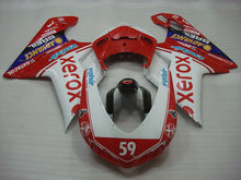 Cargar imagen en el visor de la galería, Number 59 Red and White Xerox - Ducati 848/1098/1198 07-11 Fairing Kit