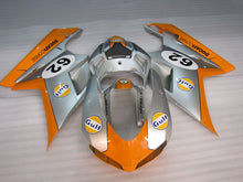 Cargar imagen en el visor de la galería, Number 62 Orange and Silver Gulf - Ducati 848/1098/1198 07-11 Fairing Kit