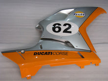 Cargar imagen en el visor de la galería, Number 62 Orange and Silver Gulf - Ducati 848/1098/1198 07-11 Fairing Kit