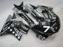 Cargar imagen en el visor de la galería, Number 7 Black and Silver SevenStars - CBR600 F3 97-98 Fairing Kit