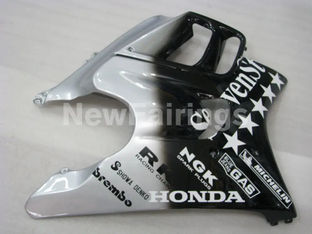 Number 7 Black and Silver SevenStars - CBR600 F3 97-98 Fairing Kit
