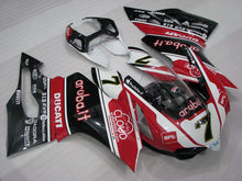 Cargar imagen en el visor de la galería, Number 7 Red and White Black PIRELLI - Ducati 1199 Panigale 12-14 Fairing Kit