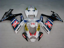 Cargar imagen en el visor de la galería, Number 76 White and Blue Red Dark Dog - GSX-R750 06-07 Fairing Kit