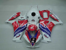 Cargar imagen en el visor de la galería, Number 8 White and Red Blue MOTUL - CBR1000RR 12-16 Fairing Kit