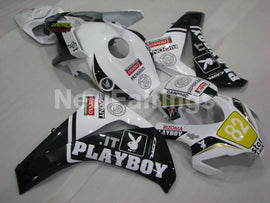 Number 82 White and Black Playboy - CBR1000RR 08-11 Fairing Kit