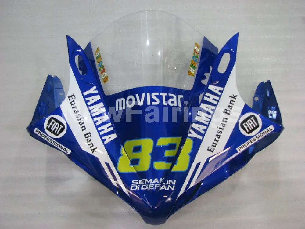 Number 83 Blue and Black White Movistar - YZF-R1 07-08 Fairing Kit