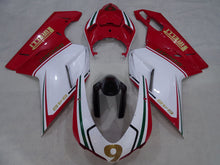 Cargar imagen en el visor de la galería, Number 9 Red and White Black PIRELLI - Ducati 848 07-11 Fairing Kit